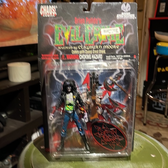 CHAOS! COMICS 1997 BRIAN PULIDO’S 🔥EVIL ERNIE🔥 Sculptor Clayburn Moore VTG ☠️ - Picture 10 of 15